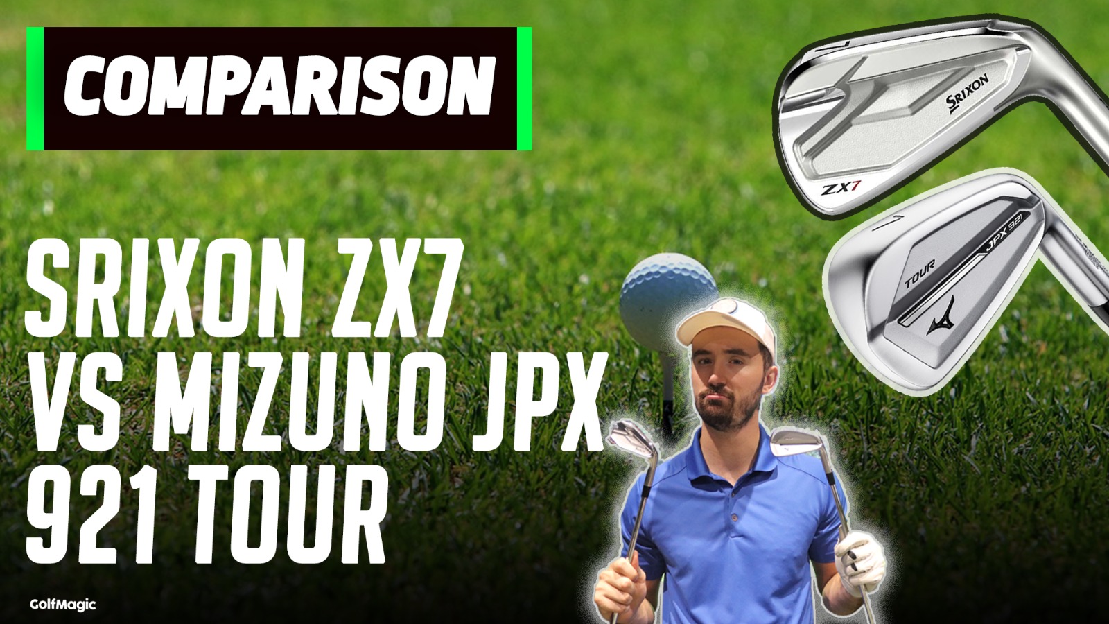Srixon ZX7 VS Mizuno JPX 921 Tour | Forged Irons Showdown | Golfmagic.com